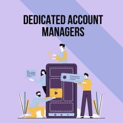 dedicated account managers